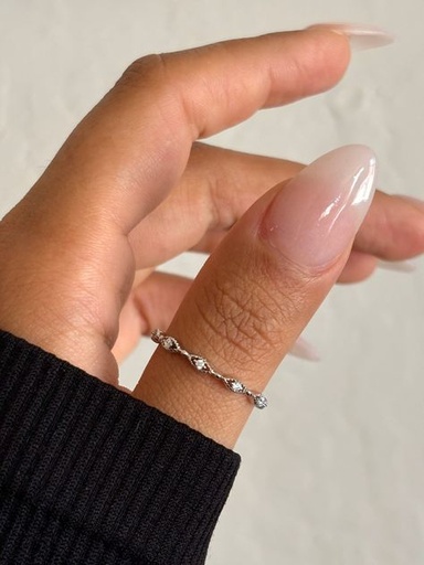 Bague en argent 